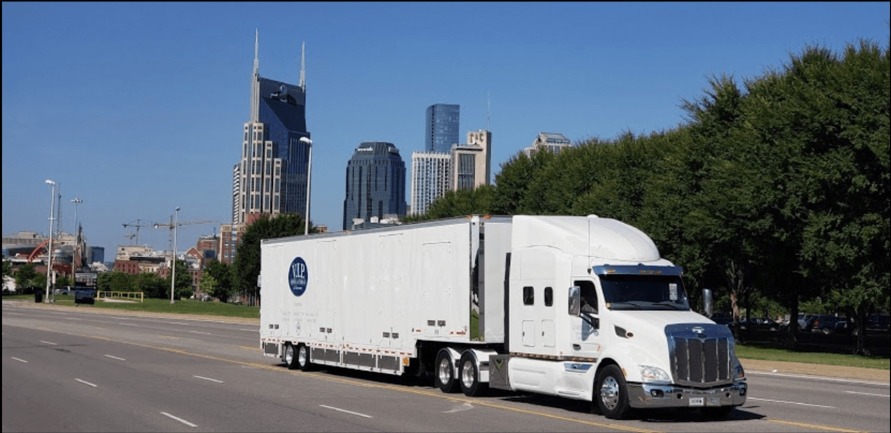 V.I.P. Moving truck in Nashville