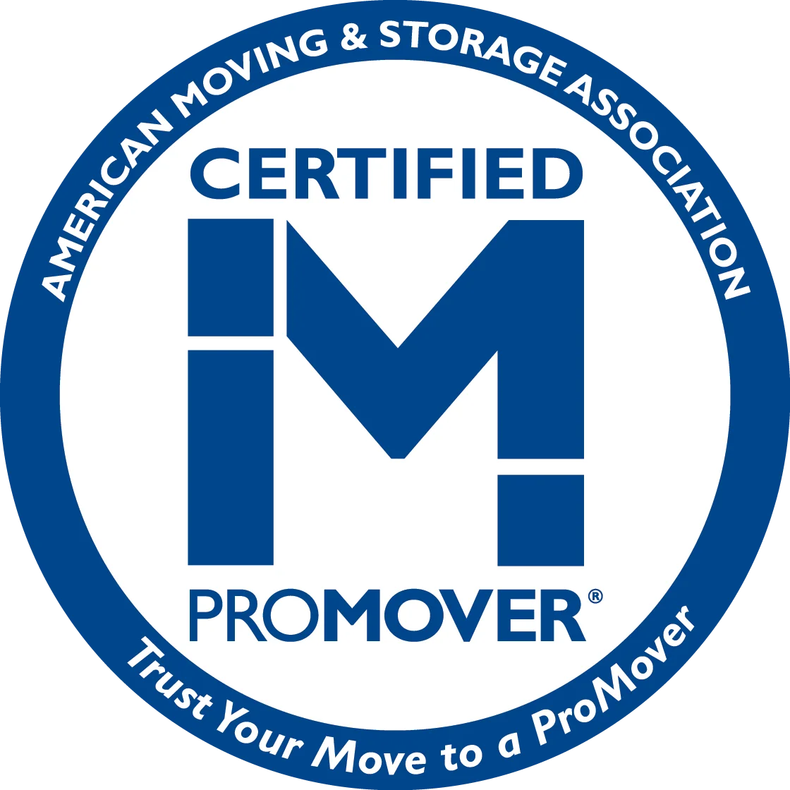 AMSA Certified ProMover accreditation badge